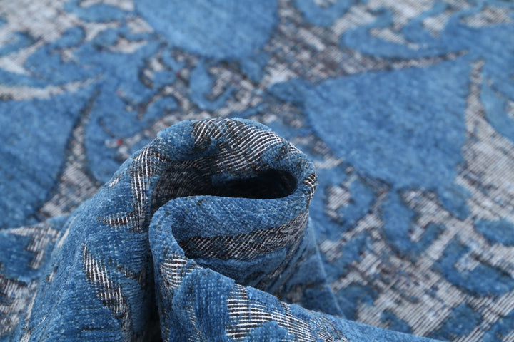 Hand Knotted Onyx Wool Rug 8' 10" x 11' 9" - No. AT26697