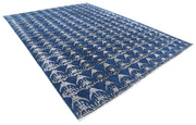 Hand Knotted Onyx Wool Rug 9' 7" x 13' 0" - No. AT31691