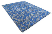 Hand Knotted Onyx Wool Rug 8' 0" x 10' 3" - No. AT39489