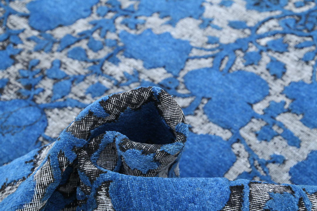 Hand Knotted Onyx Wool Rug 8' 0" x 10' 3" - No. AT39489