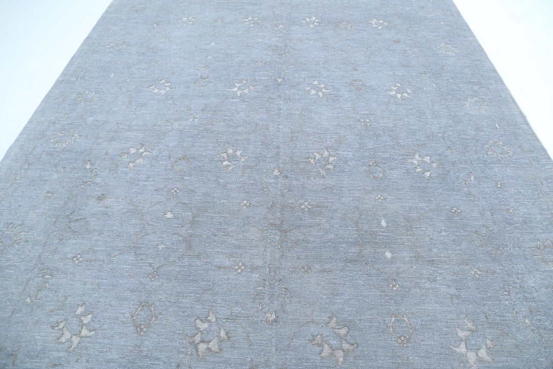 Hand Knotted Onyx Wool Rug 8' 11" x 11' 9" - No. AT72691