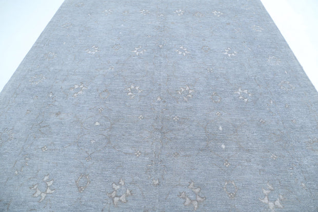 Hand Knotted Onyx Wool Rug 8' 11" x 11' 9" - No. AT72691