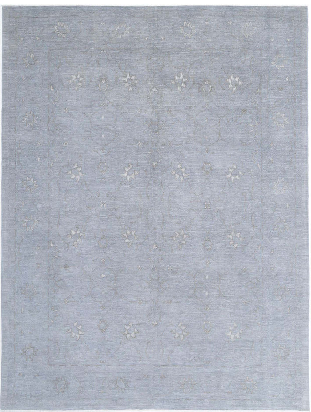 Hand Knotted Onyx Wool Rug 8' 11" x 11' 9" - No. AT72691