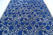 Hand Knotted Onyx Wool Rug 7' 11" x 9' 8" - No. AT62974