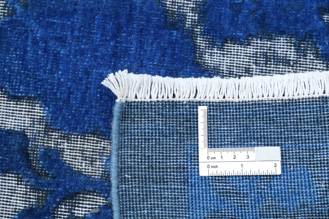 Hand Knotted Onyx Wool Rug 7' 11" x 9' 8" - No. AT62974