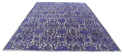 Hand Knotted Onyx Wool Rug 8' 9" x 11' 7" - No. AT90754