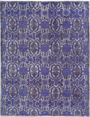 Hand Knotted Onyx Wool Rug 8' 9" x 11' 7" - No. AT90754