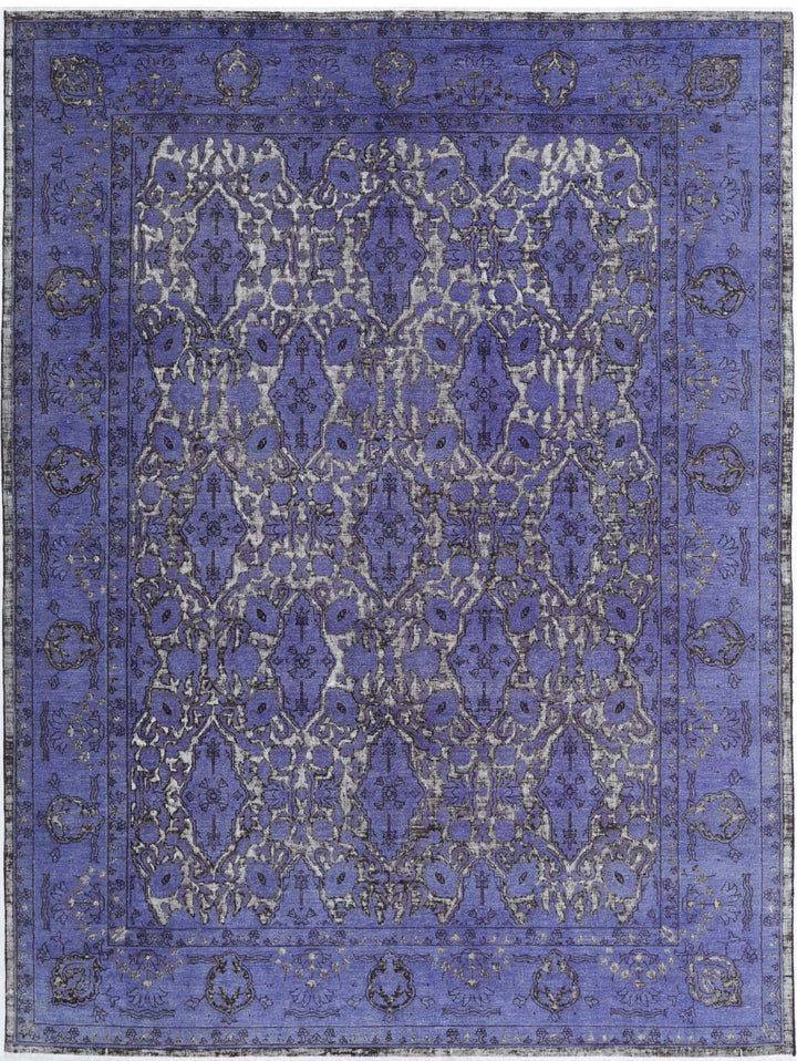 Hand Knotted Onyx Wool Rug 7' 10" x 10' 4" - No. AT89570