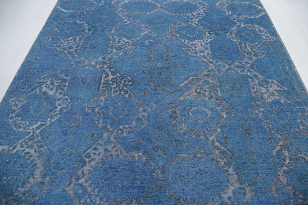 Hand Knotted Onyx Wool Rug 7' 8" x 9' 5" - No. AT58313