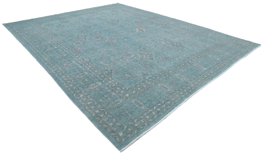 Hand Knotted Onyx Wool Rug 12' 0" x 14' 9" - No. AT76358