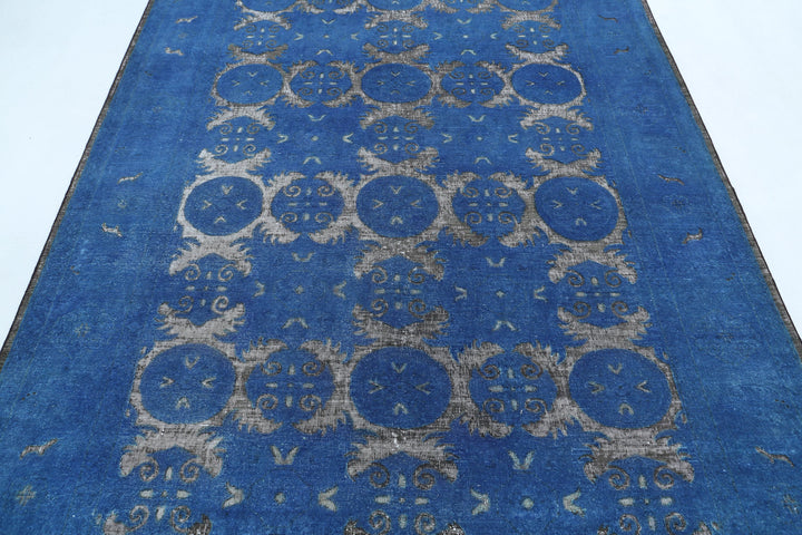 Hand Knotted Onyx Wool Rug 5' 10" x 7' 8" - No. AT26198