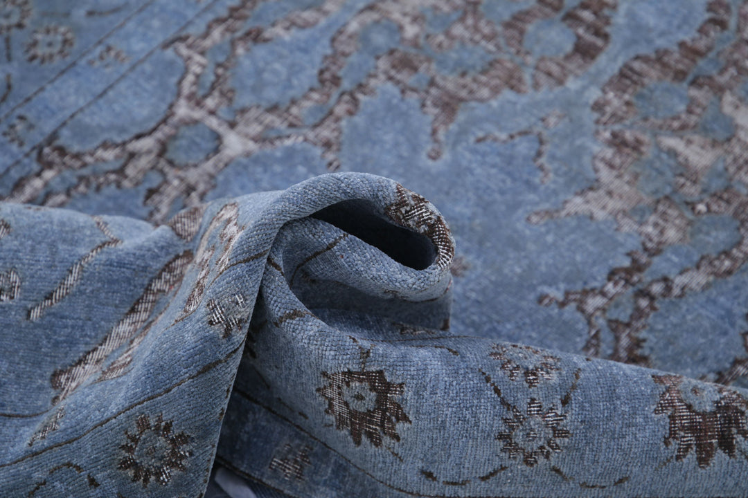 Hand Knotted Onyx Wool Rug 4' 1" x 6' 1" - No. AT49972