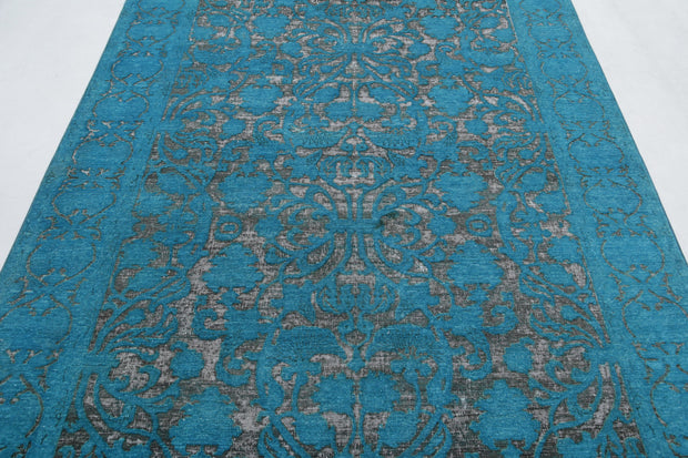 Hand Knotted Onyx Wool Rug 5' 10" x 8' 3" - No. AT96565