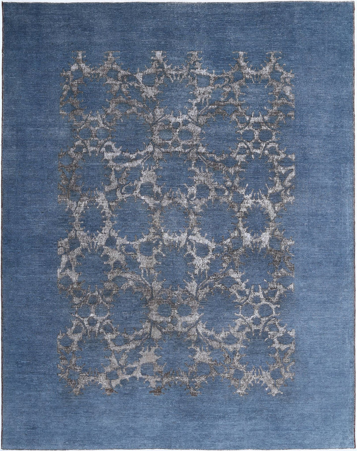 Hand Knotted Onyx Wool Rug 9' 2" x 11' 7" - No. AT30676