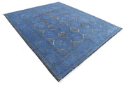 Hand Knotted Onyx Wool Rug 8' 1" x 9' 9" - No. AT79278