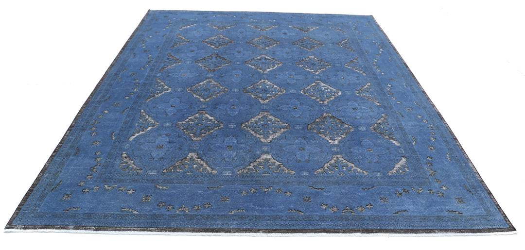 Hand Knotted Onyx Wool Rug 8' 1" x 9' 9" - No. AT79278