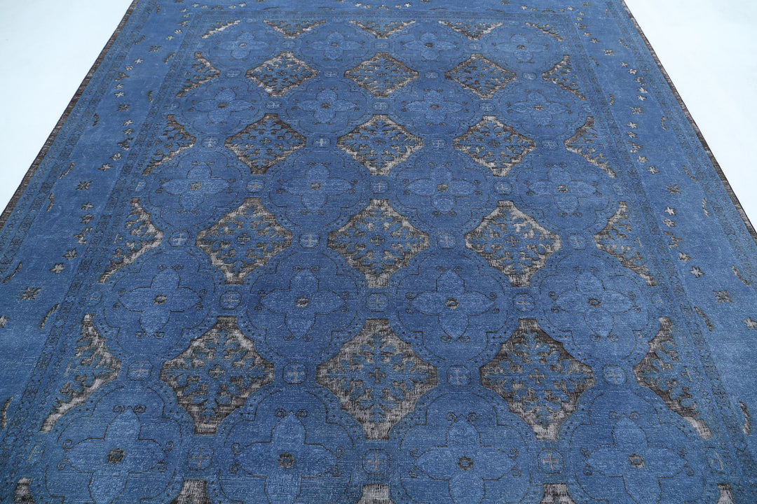 Hand Knotted Onyx Wool Rug 8' 1" x 9' 9" - No. AT79278