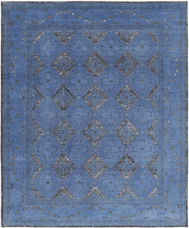 Hand Knotted Onyx Wool Rug 8' 1" x 9' 9" - No. AT79278