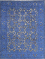 Hand Knotted Onyx Wool Rug 8' 8" x 11' 3" - No. AT46362
