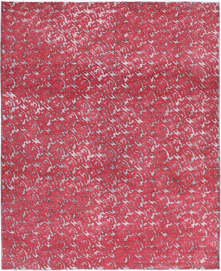 Hand Knotted Onyx Wool Rug 7' 9" x 9' 10" - No. AT90937