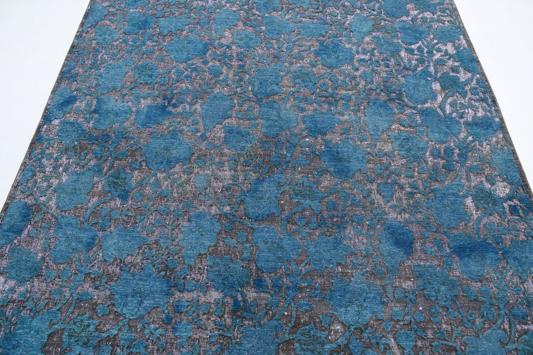 Hand Knotted Onyx Wool Rug 6' 0" x 8' 0" - No. AT13819