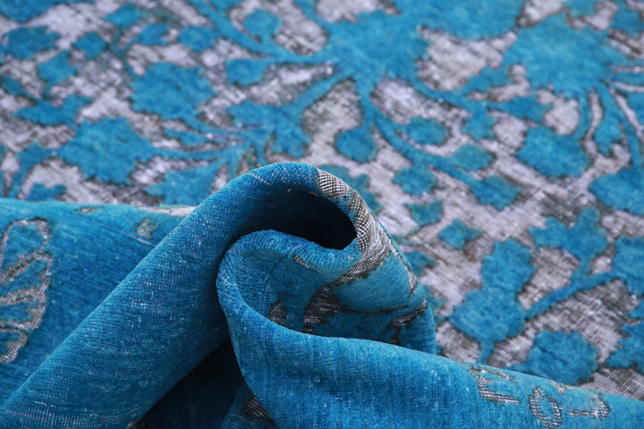 Hand Knotted Onyx Wool Rug 6' 10" x 9' 6" - No. AT55894