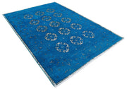 Hand Knotted Onyx Wool Rug 6' 2" x 8' 8" - No. AT98677