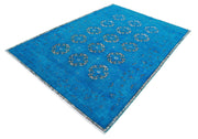 Hand Knotted Onyx Wool Rug 6' 2" x 8' 8" - No. AT98677