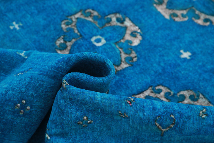 Hand Knotted Onyx Wool Rug 6' 2" x 8' 8" - No. AT98677