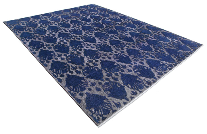 Hand Knotted Onyx Wool Rug 8' 11" x 11' 5" - No. AT15742