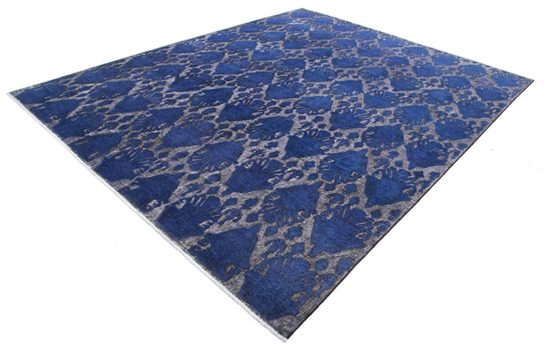 Hand Knotted Onyx Wool Rug 8' 11" x 11' 5" - No. AT15742
