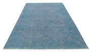 Hand Knotted Onyx Wool Rug 5' 10" x 9' 4" - No. AT61848