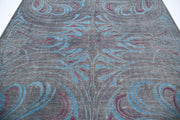 Hand Knotted Onyx Wool Rug 8' 10" x 11' 6" - No. AT29671