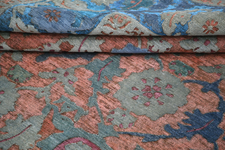 Hand Knotted Onyx Wool Rug 7' 10" x 11' 8" - No. AT28144