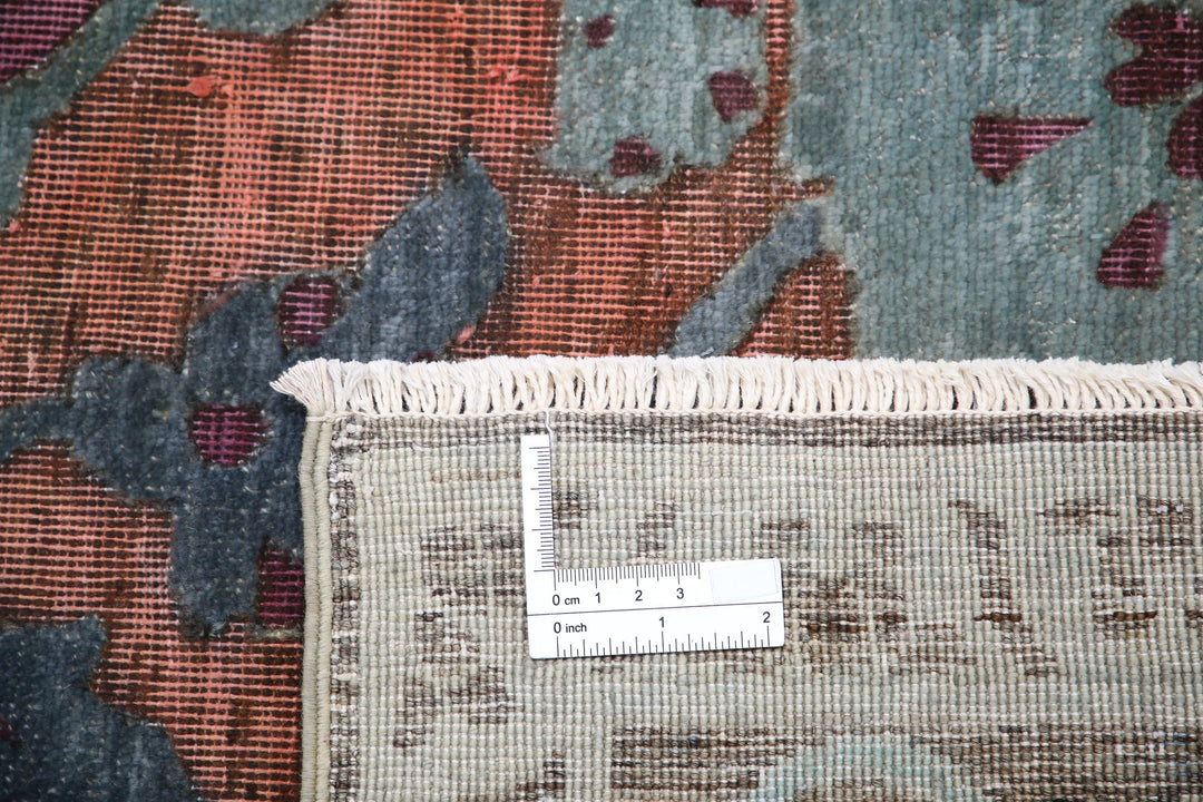 Hand Knotted Onyx Wool Rug 7' 10" x 11' 8" - No. AT28144