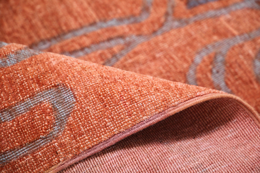 Hand Knotted Onyx Wool Rug 8' 9" x 11' 10" - No. AT56706