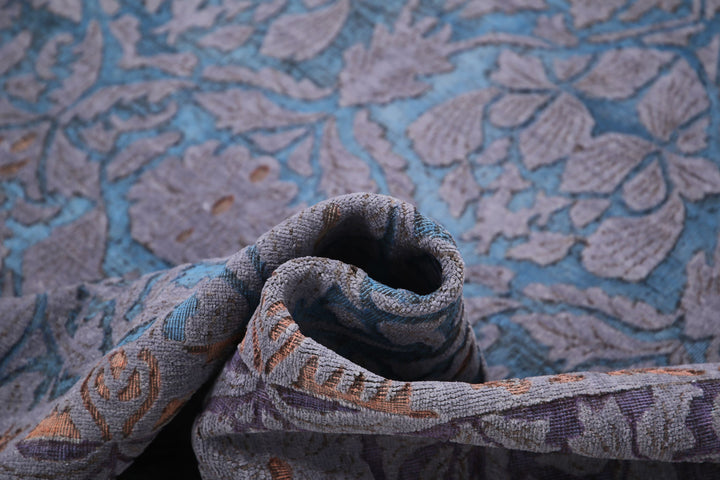 Hand Knotted Onyx Wool Rug 8' 0" x 10' 1" - No. AT11610