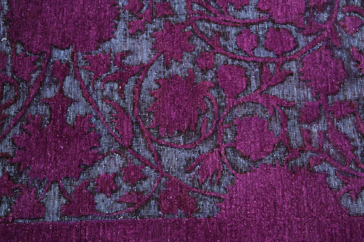 Hand Knotted Onyx Wool Rug 7' 10" x 9' 5" - No. AT58737