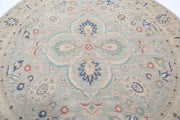 Hand Knotted Onyx Wool Rug 7' 9" x 8' 1" - No. AT75548