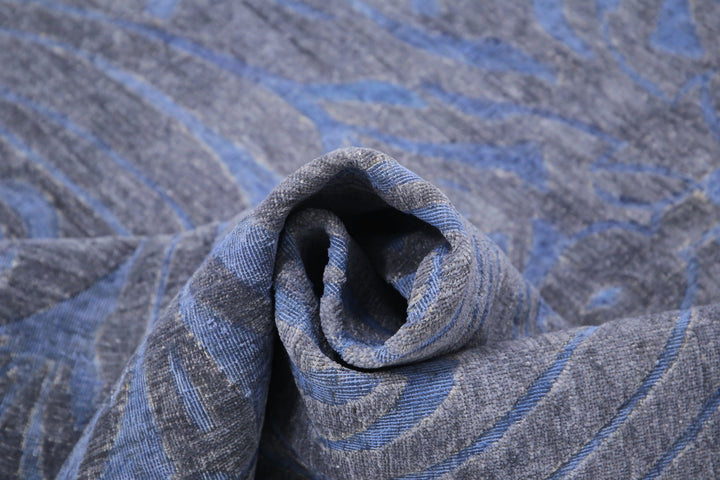 Hand Knotted Onyx Wool Rug 6' 1" x 8' 5" - No. AT56026