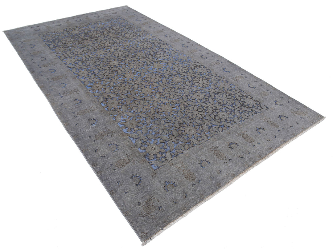 Hand Knotted Onyx Wool Rug 5' 9" x 10' 0" - No. AT99749