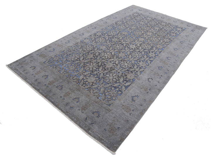 Hand Knotted Onyx Wool Rug 5' 9" x 10' 0" - No. AT99749