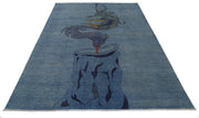 Hand Knotted Onyx Wool Rug 6' 0" x 8' 8" - No. AT84960
