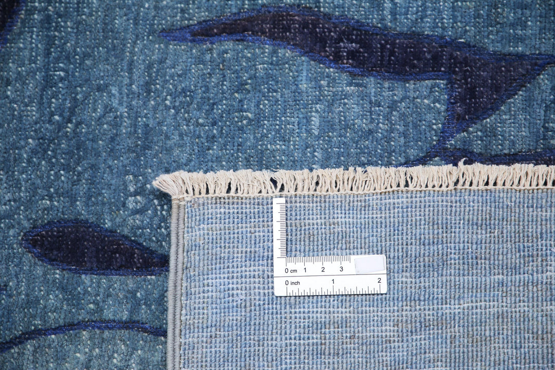 Hand Knotted Onyx Wool Rug 6' 0" x 8' 8" - No. AT84960