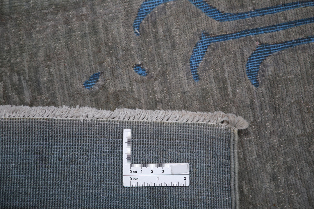 Hand Knotted Onyx Wool Rug 6' 4" x 8' 9" - No. AT26828