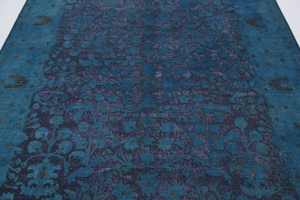 Hand Knotted Onyx Wool Rug 6' 11" x 9' 8" - No. AT19174