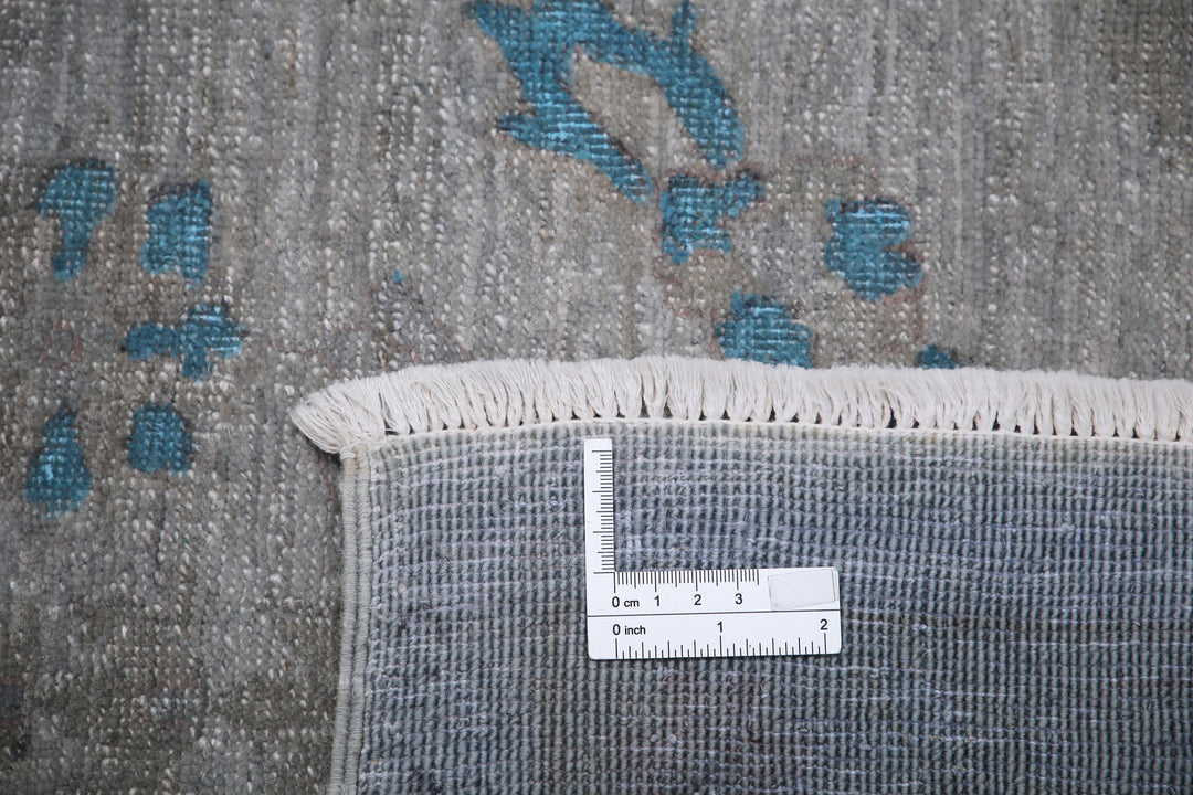 Hand Knotted Onyx Wool Rug 11' 11" x 14' 10" - No. AT90143