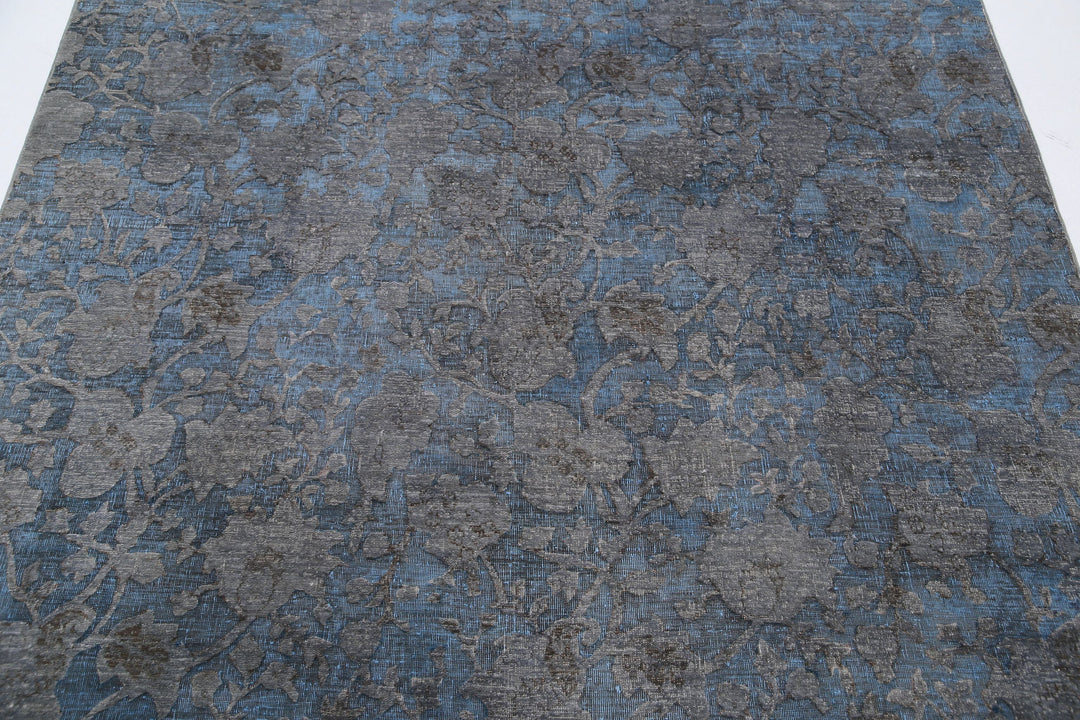 Hand Knotted Onyx Wool Rug 6' 0" x 6' 1" - No. AT95128