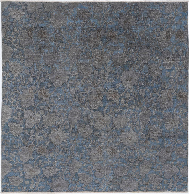 Hand Knotted Onyx Wool Rug 6' 0" x 6' 1" - No. AT95128