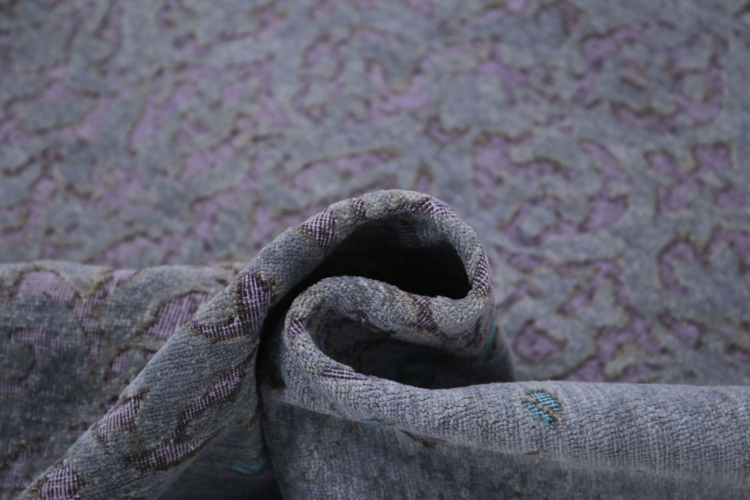 Hand Knotted Onyx Wool Rug 5' 10" x 8' 5" - No. AT66493